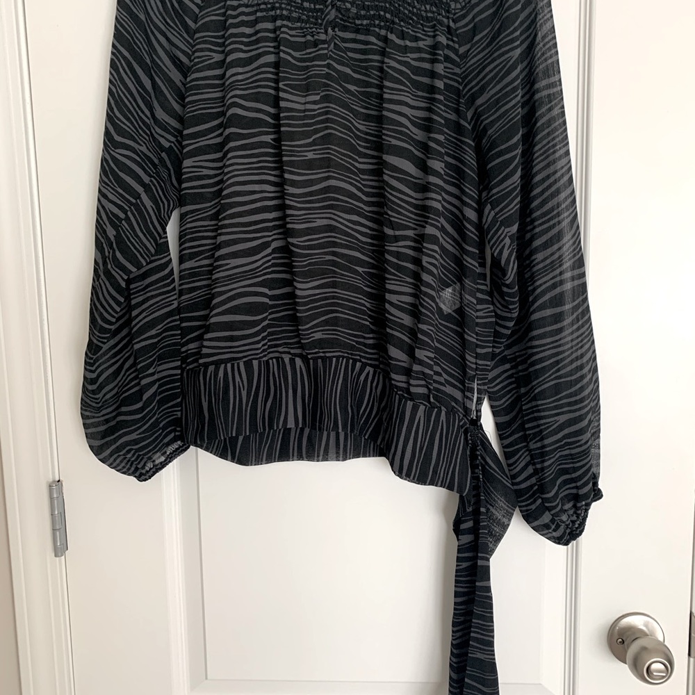 Sheer Michael Kors 3/4 shirt